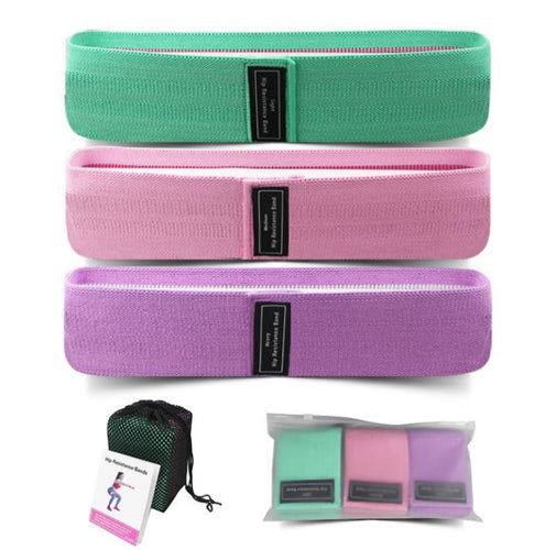 Resistance Bands for Legs Non-Slip Bands 3 Levels Glute Bands